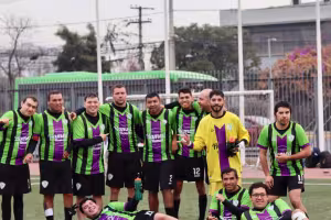 Foto grupal informal
